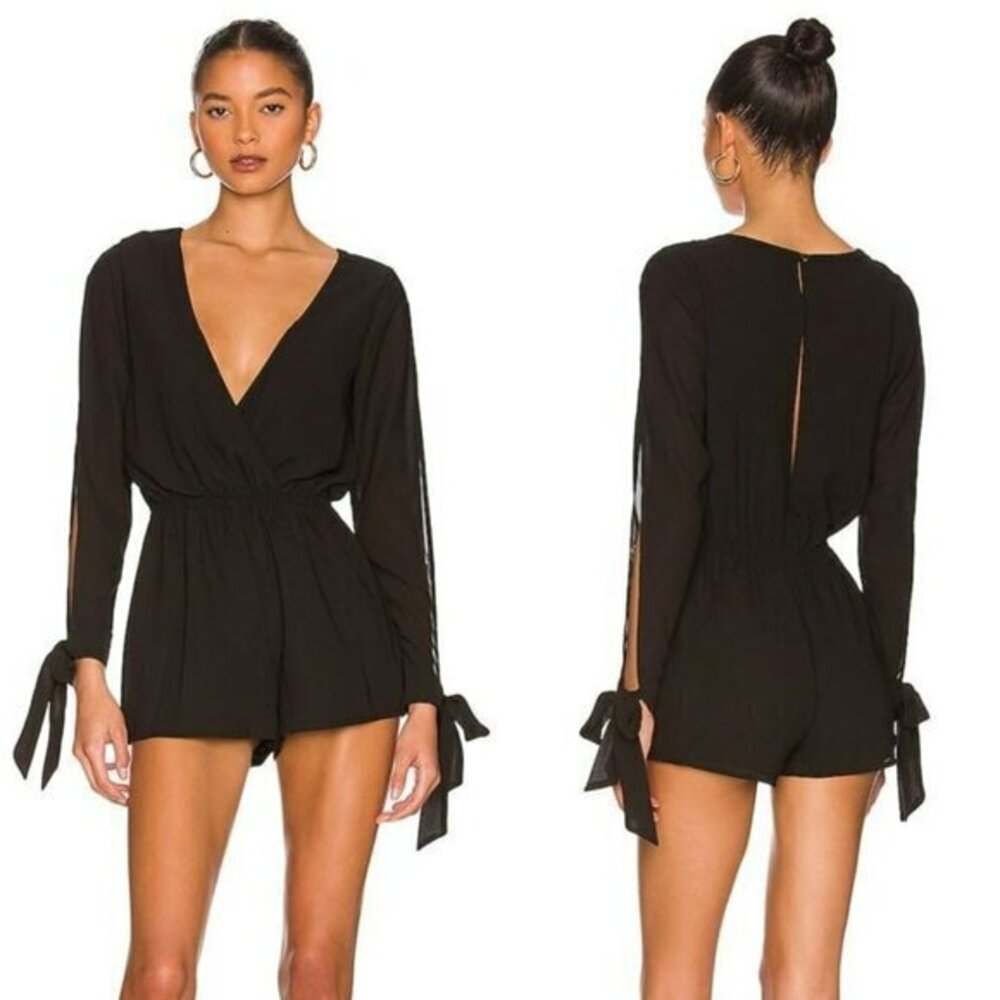Superdown Jocelyn Romper - Black